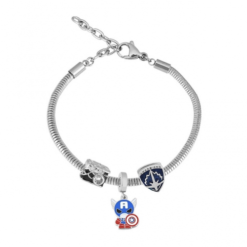 Stainless Steel Pandor*a Similar Bracelet-PD240119-P16NMB