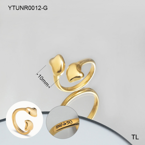 Stainless Steel UNO DE *50 Ring-SN231215-YTUNR0012-G7.8.9-13.5