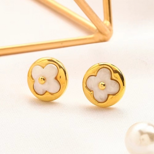 Stainless Steel Brand Earrings-YWA240125-P8VEWS (4)