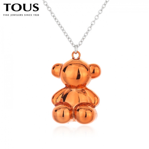 Stainless Steel Tou*s Necklace-DY240225-XL-186SO-343-24
