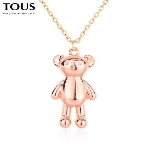 Stainless Steel Tou*s Necklace-DY240225-XL-201GR-300-21