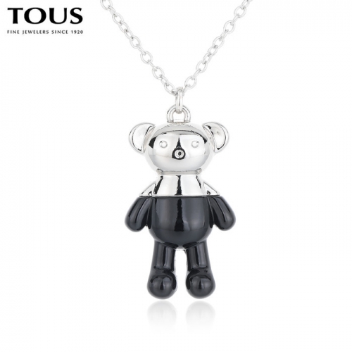 Stainless Steel Tou*s Necklace-DY240225-XL-193SB-328-23