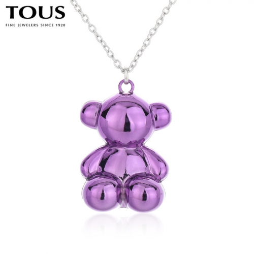 Stainless Steel Tou*s Necklace-DY240225-XL-188SPI-343-24