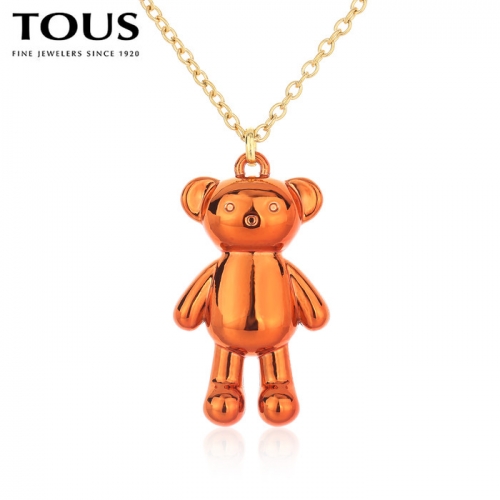 Stainless Steel Tou*s Necklace-DY240225-XL-202GO-300-21