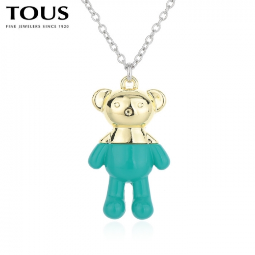 Stainless Steel Tou*s Necklace-DY240225-XL-194GGR-343-24