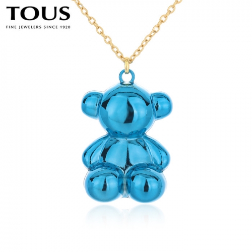Stainless Steel Tou*s Necklace-DY240225-XL-190GBB-357-25