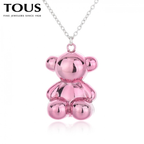 Stainless Steel Tou*s Necklace-DY240225-XL-188GPI-357-24
