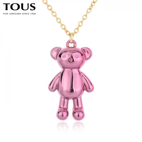 Stainless Steel Tou*s Necklace-DY240225-XL-204GPI-300-21