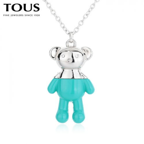 Stainless Steel Tou*s Necklace-DY240225-XL-194SGR-328-23