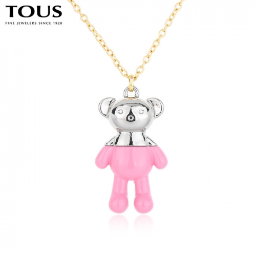 Stainless Steel Tou*s Necklace-DY240225-P23VTTG