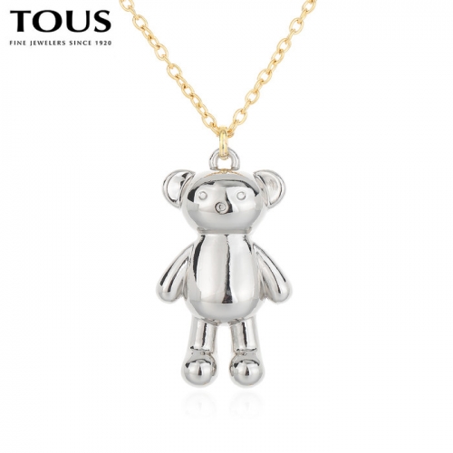 Stainless Steel Tou*s Necklace-DY240225-XL-199GS-286-21