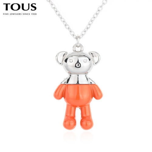 Stainless Steel Tou*s Necklace-DY240225-P23VFGY