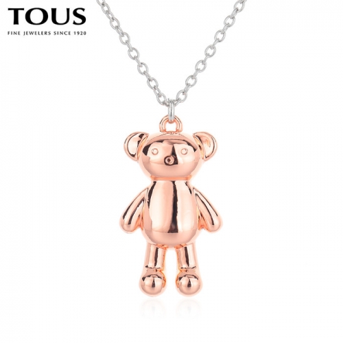 Stainless Steel Tou*s Necklace-DY240225-XL-201SR-286-20