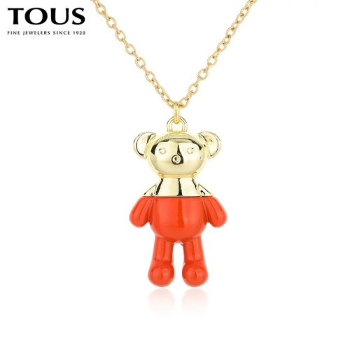 Stainless Steel Tou*s Necklace-DY240225-XL-192GO-343-24