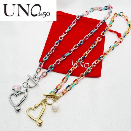 Stainless Steel uno de * 50 Necklace-ZN240308-S20G23