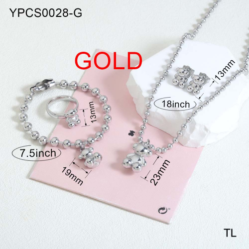 Stainless Steel TOU*S Bracelet-SN230924-YPCS0028-G