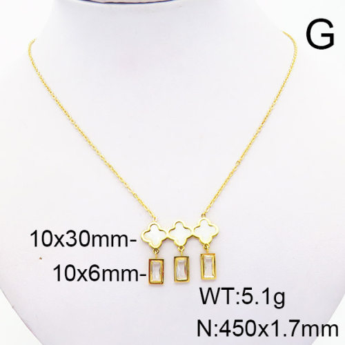 Stainless Steel Necklace-SY240311-N074