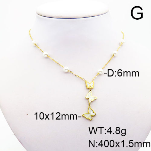 Stainless Steel Necklace-SY240311-N076