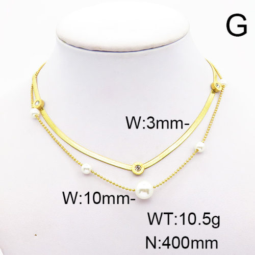 Stainless Steel Necklace-SY240311-N084