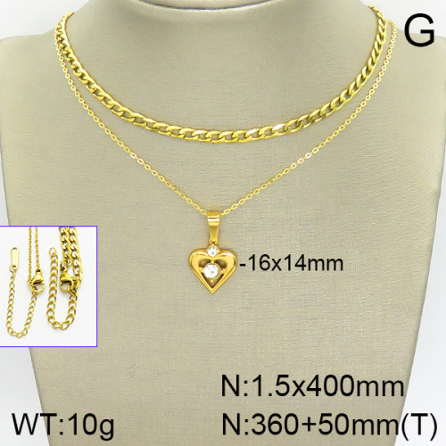 Stainless Steel Necklace-SY240311-N008