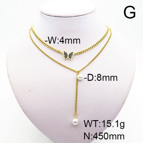 Stainless Steel Necklace-SY240311-N075