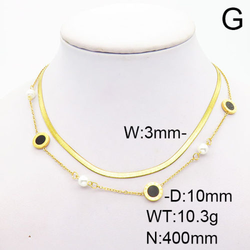 Stainless Steel Necklace-SY240311-N086