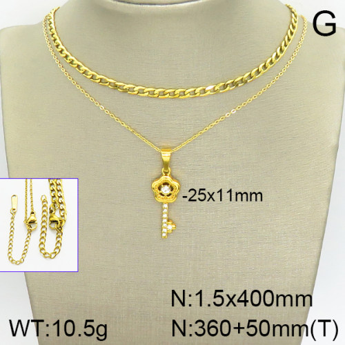 Stainless Steel Necklace-SY240311-N016