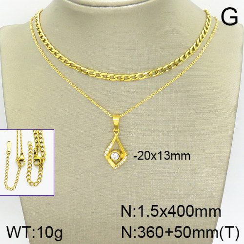 Stainless Steel Necklace-SY240311-N015