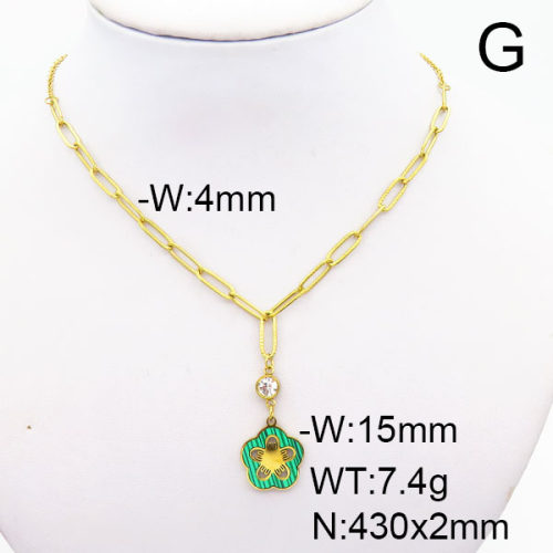 Stainless Steel Necklace-SY240311-N071
