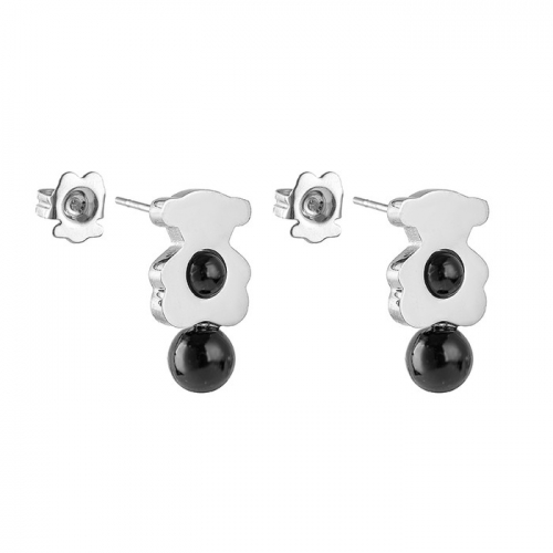Stainless Steel Tou*s Earrings-HF240318-P7FED (2)