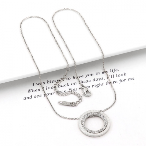 Stainless Steel Brand Necklace-HY240320-P7VIIS (2)