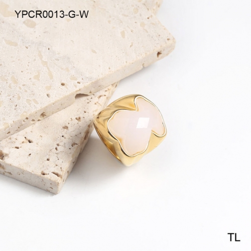 Stainless Steel TOU*S Ring-SN240320-YPCR0013-G9.8.7-W-13.5