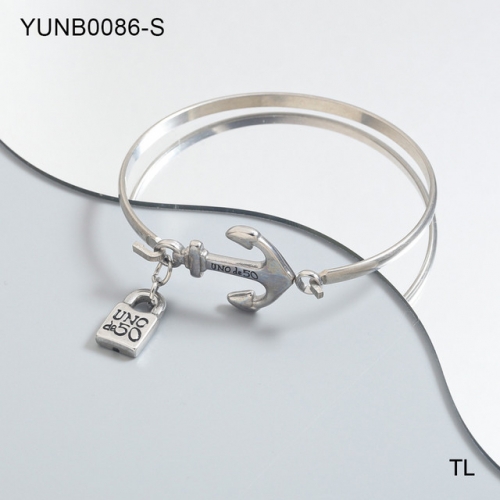Stainless Steel uno de *50 Bangle-SN240326-YUNB0086-S-12