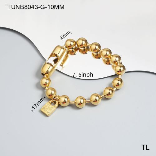 Stainless Steel uno de *50 Bracelet-SN230507-TUNB0043-G-14.1