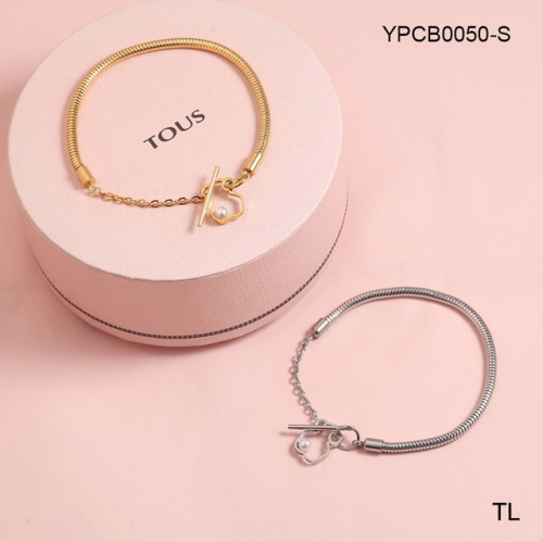 Stainless Steel Tou*s Bracelet-SN240408-YPCB0050-S-12.7