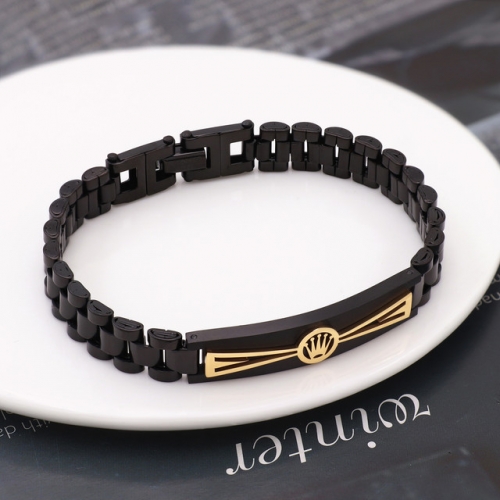 Stainless Steel Brand Bracelet-HY240408-P24BWEQ (5)