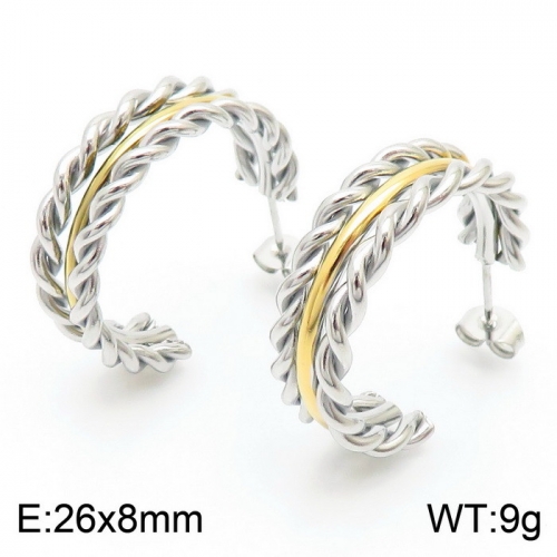 Stainless Steel Earrings-KK240408-KE111322-KFC--13