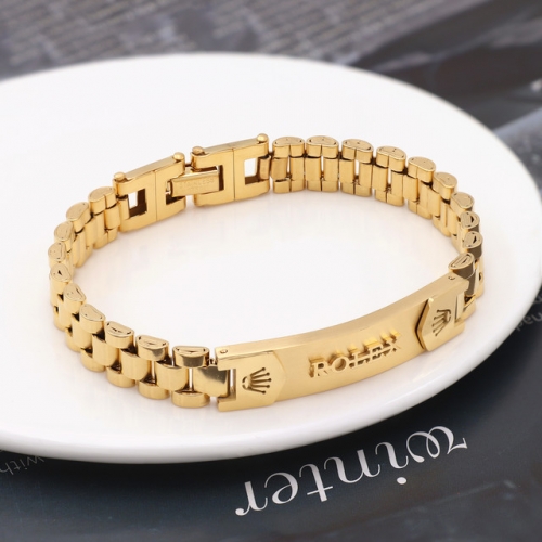 Stainless Steel Brand Bracelet-HY240408-P24BWEQ (2)