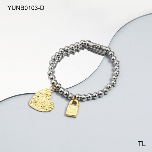 Stainless Steel UNO DE * 50 Bracelet-SN240408-YUNB0103-D-16.6