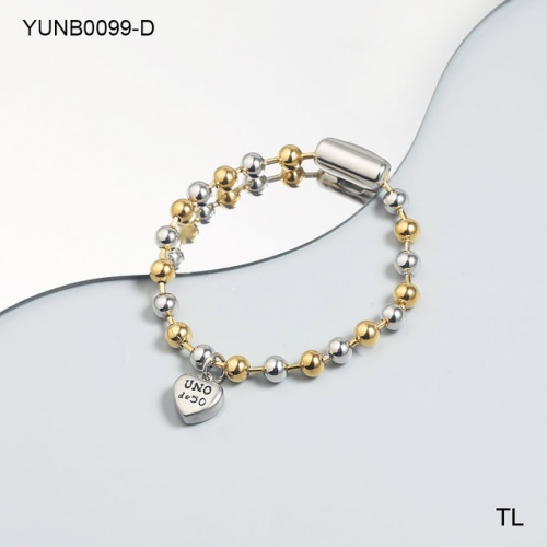 Stainless Steel UNO DE * 50 Bracelet-SN240408-YUNB0099-D-12.4
