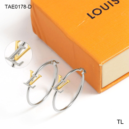 Stainless Steel Brand Earrings-SN240326-TAE0178-D-14.8