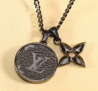 Stainless Steel Brand Necklace-DY240411-LVXL086S-286-20