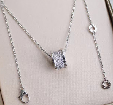 Stainless Steel Brand Necklace-DY240411-LVXL079S-400-28