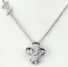 Stainless Steel Brand Necklace-DY240411-LVXL069S-343-24