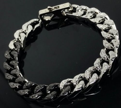 Stainless Steel Brand Bracelet-DY240411-LVSL052SB-643-45