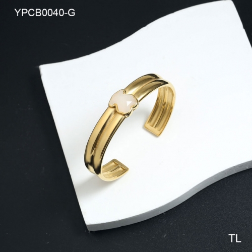 Stainless Steel Tou*s Bangle-SN240416-YPCB0040-G-W-23.7