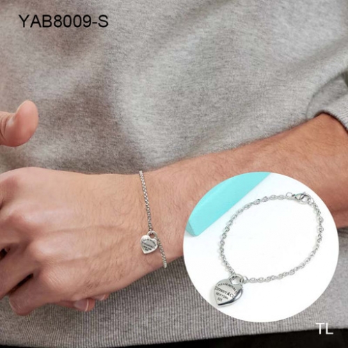 Stainless Steel Brand Bracelet-SN240424-YAB8009-S-10.6