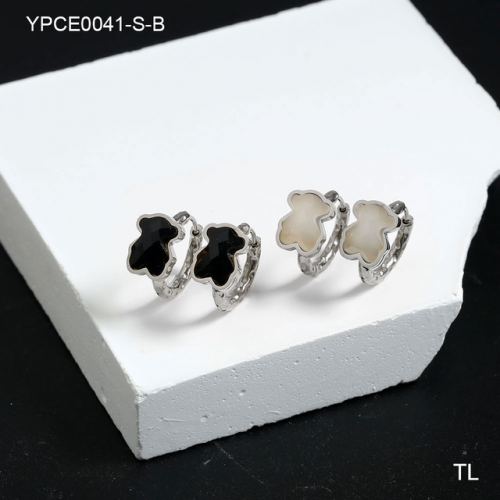 Stainless Steel Tou*s Earrings-SN240424-YPCE0041-S-B-11.8