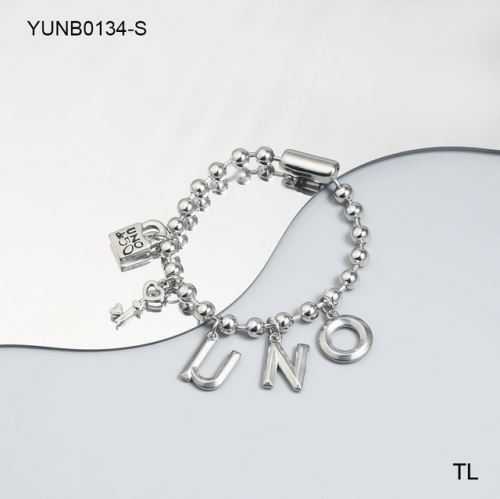 Stainless Steel UNO DE * 50 Bracelet-SN240424-YUNB0134-S-15.3