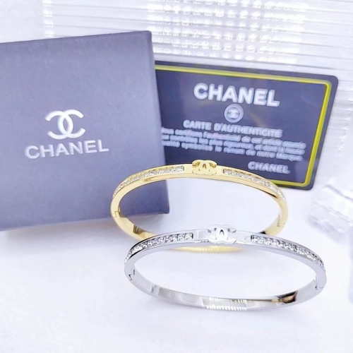 Stainless Steel Brand Bangle-XG240425-P20GFDH (24)